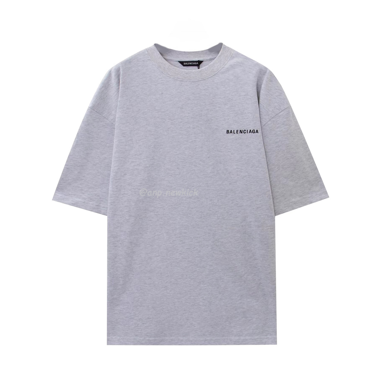 Balenciaga Logo T Shirt Grey (1) - www.newkick.vip